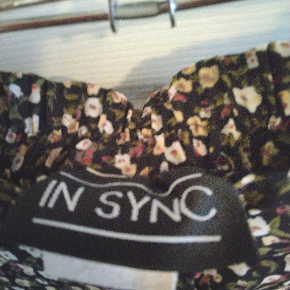 Bohemian Black Floral Maxi Skirt - Picture 5 of 5